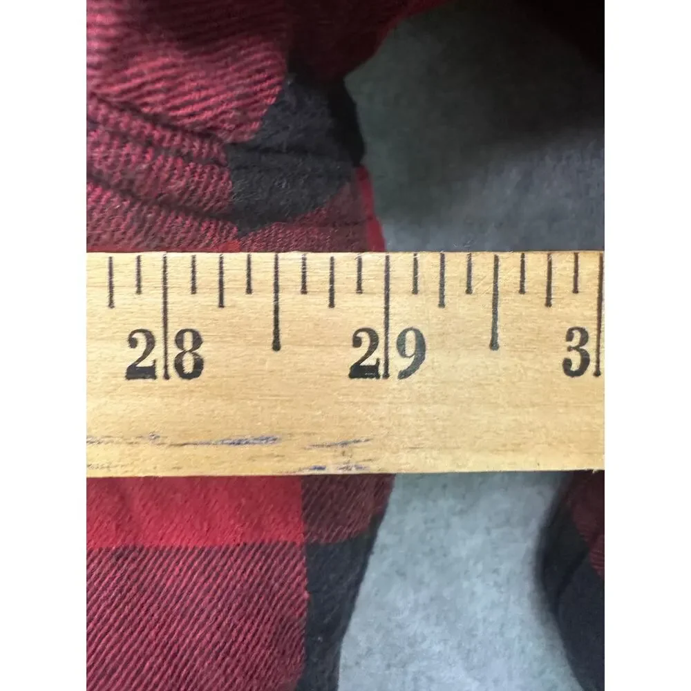 RedHead Flannel Shirt Jacket Sherpa Lined Buffalo Plaid 2XL